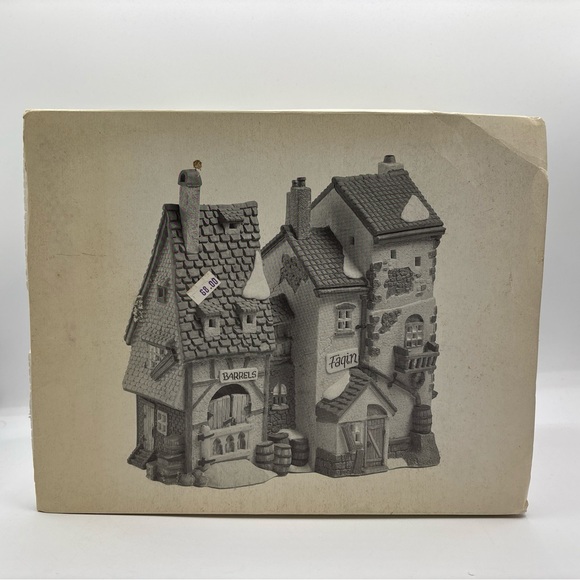 Dept 56 1990 Vintage HVC Dickens Village Oliver Twist Fagin’s Hide-a-way 5552-2 - Picture 10 of 12